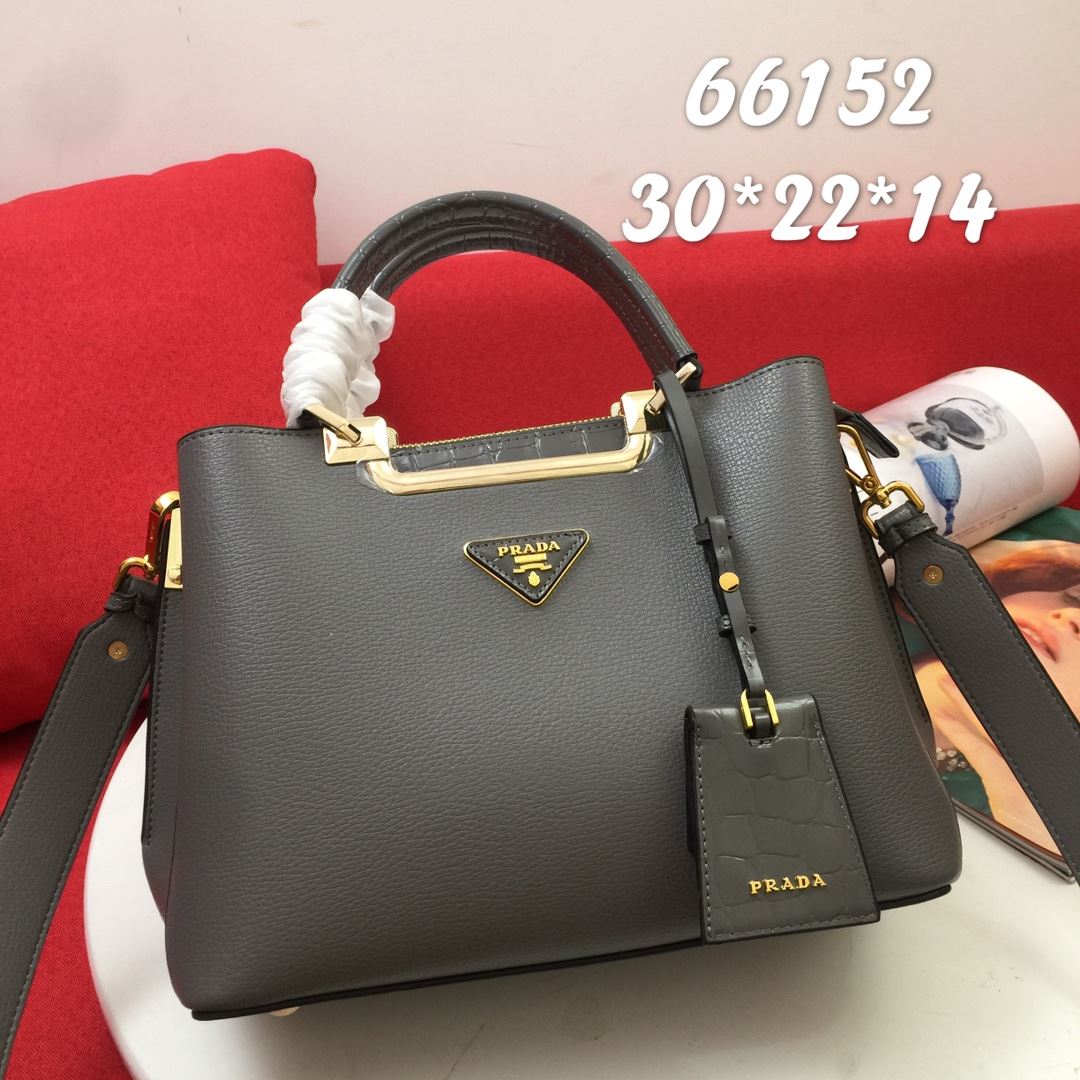 Pra*a top handle bags